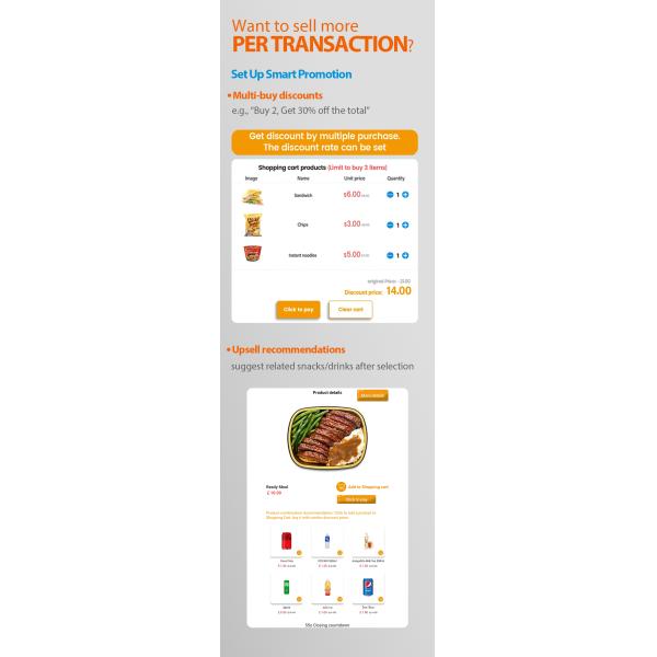 Optional Payment Terminals Snack Vending Machine With Real Time Inventory Feature Remote Control Vending Machine