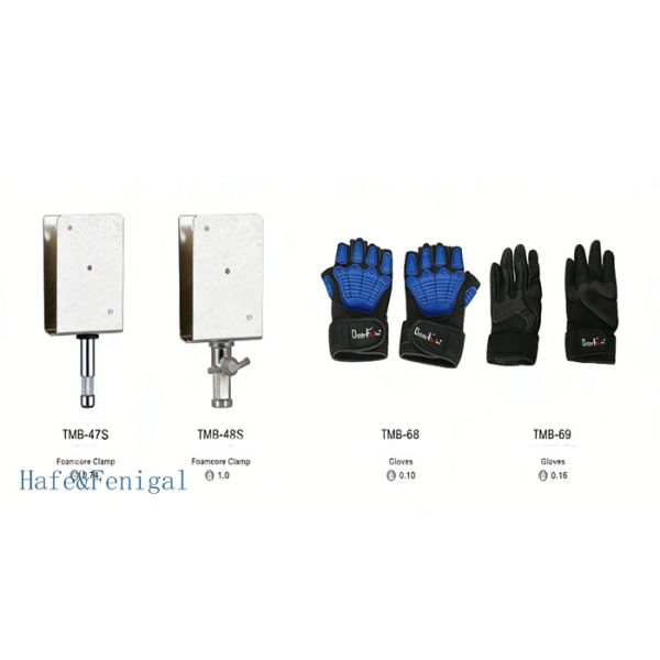 TMB Series Professional Stage & Studio Support Equipment: Foamcore Clamps, Heat-Resistant Gloves & Weighted Sandbags