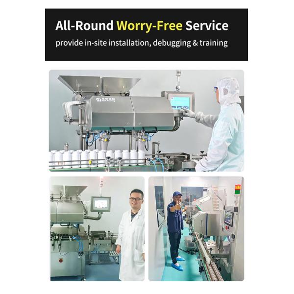 AC110/220/380V 50/60Hz Automatic Tablet Counting Machine For Pharmaceutical