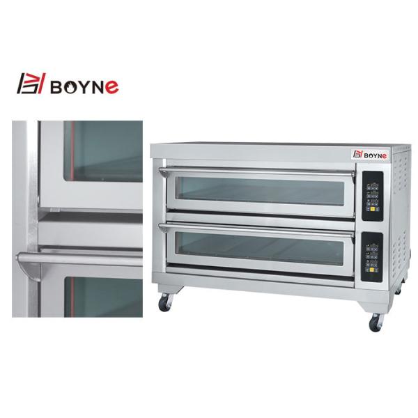 Mid End Microcomputer Control Deck Oven One Deck Three Trays For Bread Shop