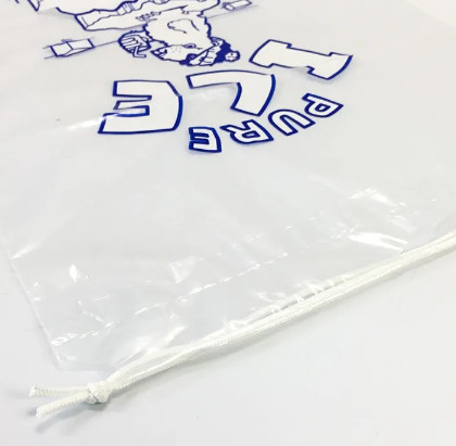 LDPE Plastic Ice Bags Transparent Waterproof Ice Cube Packaging