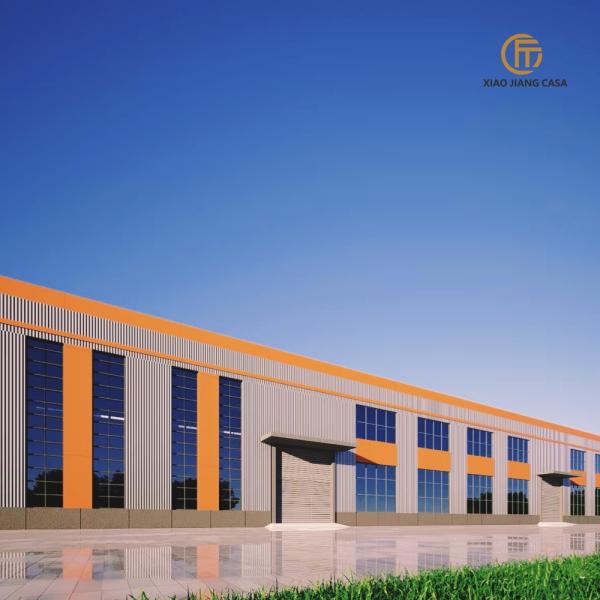 Lightweight Modular Prefabricated Steel Structure Metal Frame Warehouse Factory Construction