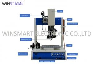 Buy cheap Automatic 3 Axis PCB Soldering Robot Welding Machine 110V product