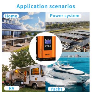 Buy cheap Smart Off-Grid MPPT Controller LCD Display and Touch Button for Advanced Solar Power Management at Max PV Voltage 230V product