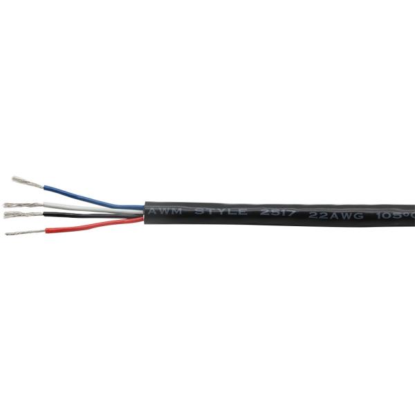 UL VW-1 Rated Copper Flat Ribbon Cables 300V 105.C Temperature For Electrical Applications