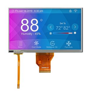 7 inch touch screen LCD display module with 800nits Backlight