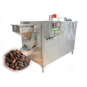 Small Multi-Functional Nuts Roasting Machine / Industrial Cocoa Bean Roasting