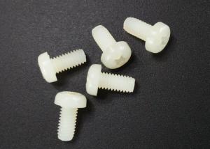 China White Nylon Screws M2 Machine Round Head Plastic Micro Fastener on sale