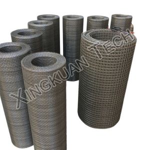 65Mn Wire Mesh Vibrating Screen , machine weaving crusher screen mesh