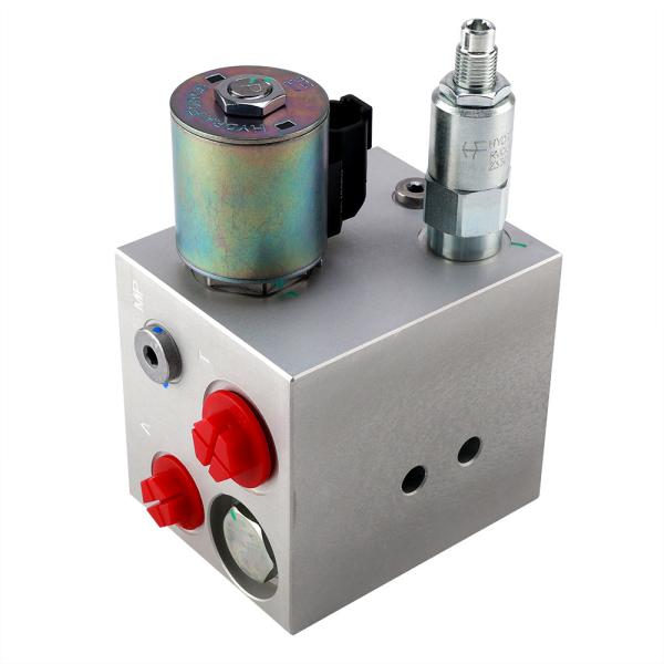 Aluminum 7075 Hydraulic Valve Manifold with 350Bar Maximum Pressure and CNC Machining for Precision Control