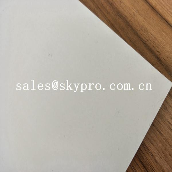 Quality 3 mm Heat Resistant Silicone Rubber Sheet Roll White Food Grade Latex Rubber Material for sale