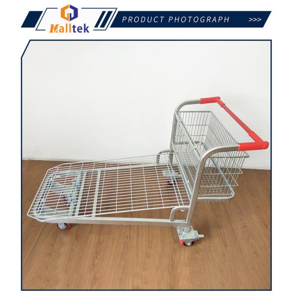 Hand Push 500kgs Logistics Warehouse Storage Trolley