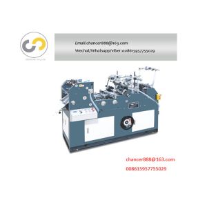 China Automatic envelope window patching machine, envelop film pasting machine on sale