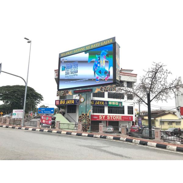 P6 Outdoor Full Color LED Advertising Display Screen IP65 Waterproof