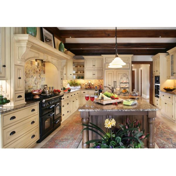 Wood Waterproof Full Set Lacquer MDF Kitchen Cabinets Classic High Gloss