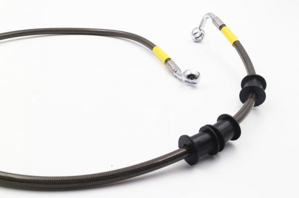 PTFE inner tube 1/8 size stainless steel braided brake hose line assembly