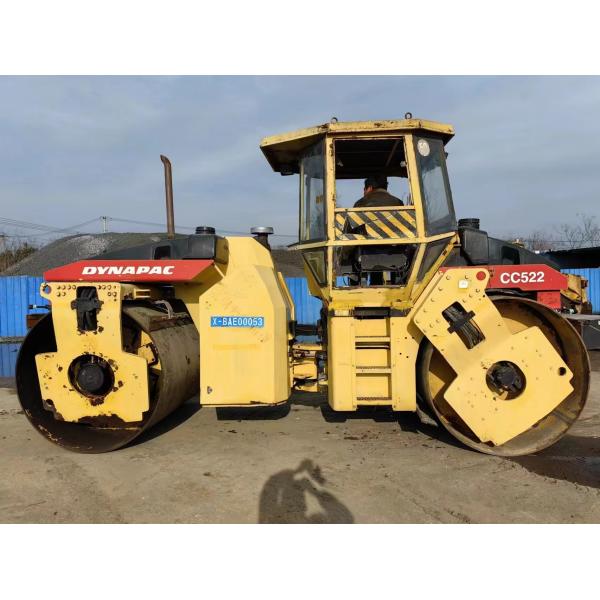 Second Hand Low Working Hours Dynapac Cc522 Road Roller For Construction Machinery
