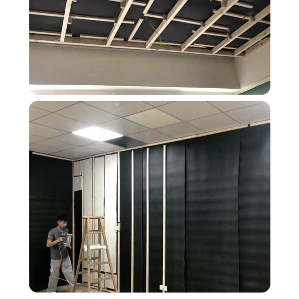 Soundproof Wall Felt MLV Mass Loaded Vinyl Roll Eco Friendly Sound Barriers