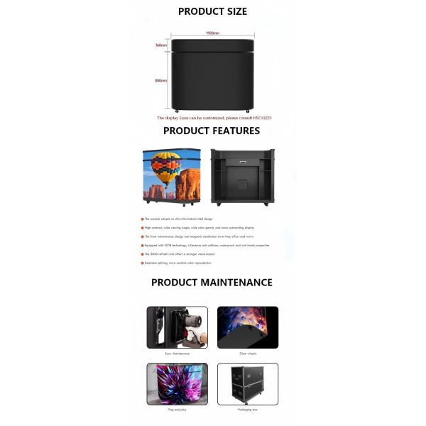 DJ Booth led display Table Digital LED dispaly Podium LED Screen