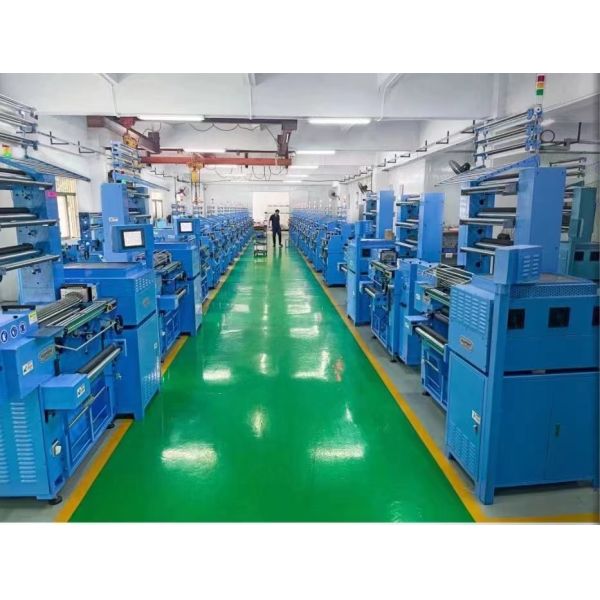 Huafang Mini High-Speed Automatic Elastic Crochet Machine Fancy Romby Narrow Lace Knitting Machinery
