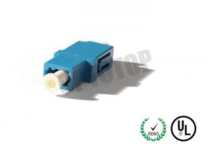 Buy cheap Low PDL Plastic Fiber Optic Adapter Green Housing For Connecting / LAN product