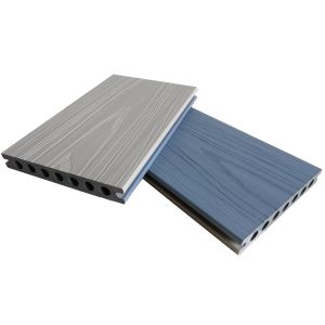 Buy cheap Solid WPC Outdoor 16 Ft Decking Boards Coextrusion Woodgrain Hollow Flooring from wholesalers