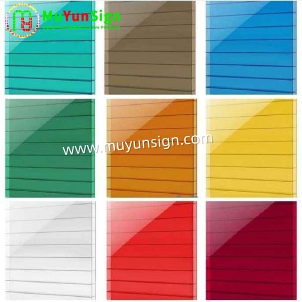 Transfer Box Packaging PP Corrugated Sheet Blue Black Red Polypropylene Resin