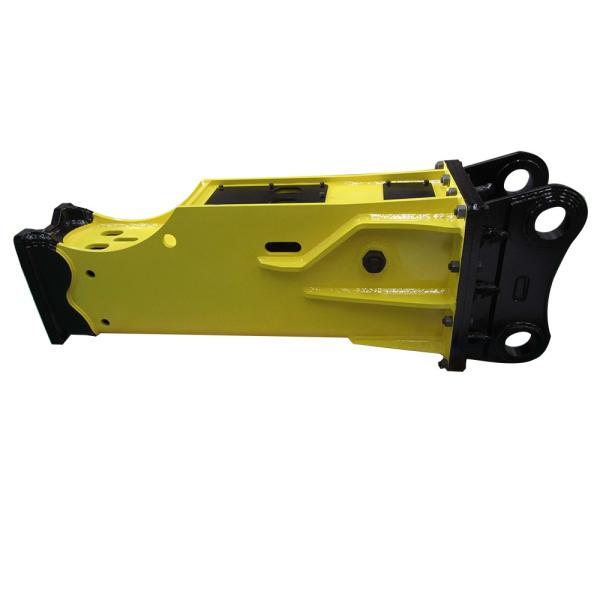 Rock Drill Excavator Box Type Hydraulic Breaker Hammer Attachment 68mm Chisel