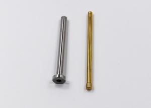 Buy cheap Steel Screw Precision Punch Pins , OEM ODM Plum Custom Hole Punch HRC45-68 product