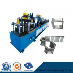 China                  Roll Forming Machine for Motorized Smoke Fire Damper Frame Blade Production Line              on sale