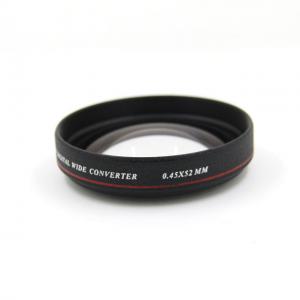 China OEM Wide Angle Camera Lens 52mm 0.45 X Wide Angle Macro Lens Three In One on sale