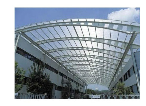Width 900mm Flexible Plastic Polycarbonate Sheet Corrugate Panel Used in Advertising Displays and Protective Enclosures