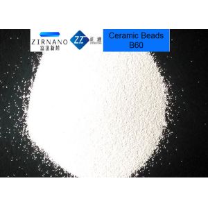 High Efficiency Ceramic Blasting Media B60 Specification Pipeline Zirconia Sand
