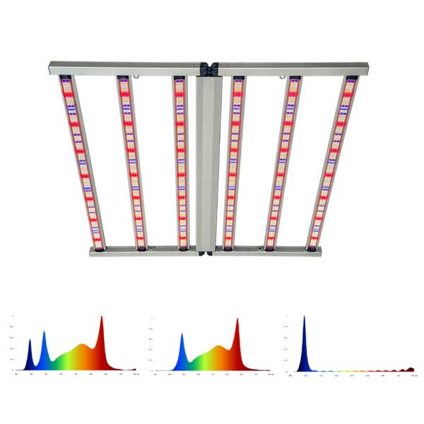 Dimmable Daisy Chain LED Grow Lights , Two Channels 700W LED Grow Lights With IR
