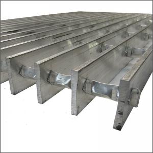 Buy cheap 6063 T6 Industrial Platform CE Passed Aluminum Bar Grating product