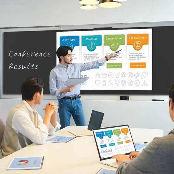75 Inch 16 9 Aspect Ratio Smart Digital Blackboard with I7 Processor and USB2.0 Interface