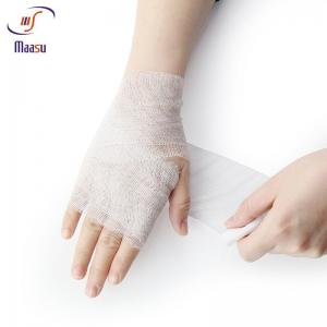 Buy cheap Breathable Cotton Medical Elastic Bandage White Mesh Style product