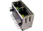 7499021125 RJ45 2x10/100Mbps Ethernet Magnetic Jack Female Module LED Indicator