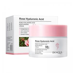 Buy cheap Rose Hyaluronic Acid Moisturizer Facial Cream Brightening Skin Tightening Cream 50g product