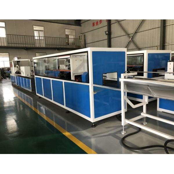 65/132 Foam Board Production Line 250Kg/H PVC Window Profile Extrusion Line