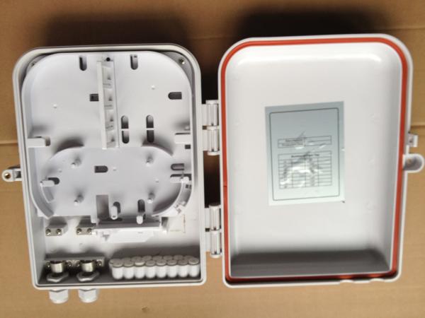 Quality IP66 Waterproof Fiber Termination Box 16 Port Wall Mounted Easy Installation for sale