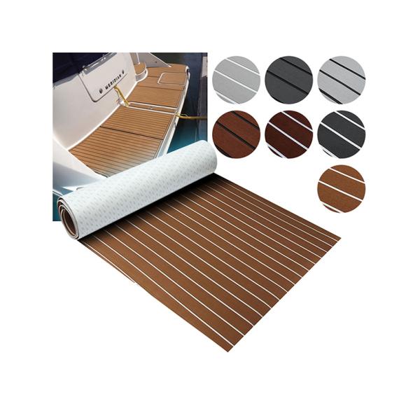 6mm EVA Faux Teak Sheet