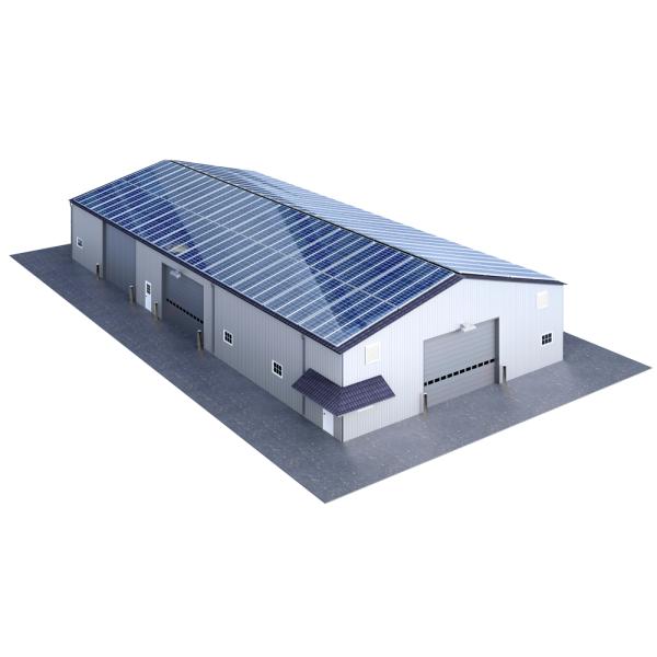 Sturdy Auto Repair Shop Prefabricated Steel Workshop Building