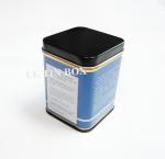 Custom 100g Loose Green Tea Tin Cans 67x67x108 mm For Gift Promotion