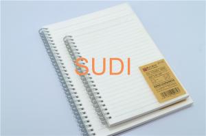 Buy cheap Single Binding Wire 80 Sheets 70gsm Loose Leaf Spiral Notebook product