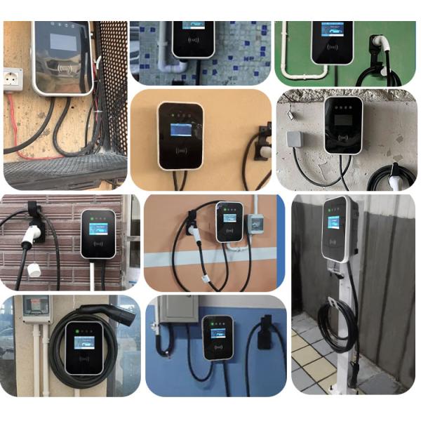 TUV CE Electric Vehicle Charge Station EV Charger Type 2 Single Phase Fast Charging