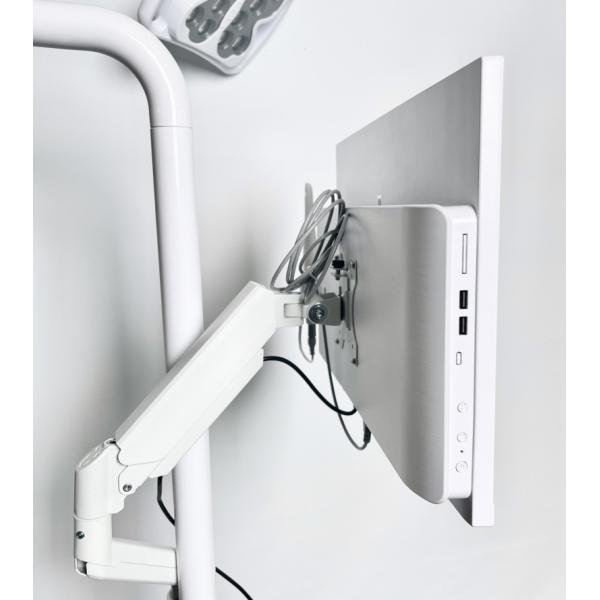4 Universal Wheels Cold Light Teeth Whitening System Butterfly Shape Teeth Bleaching Equipment