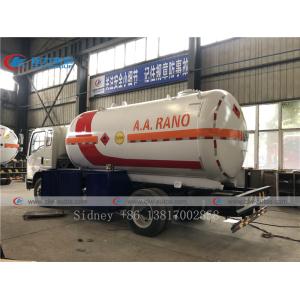 HOWO 4X2 LHD 15000 Liters LPG Gas Truck With Dispenser