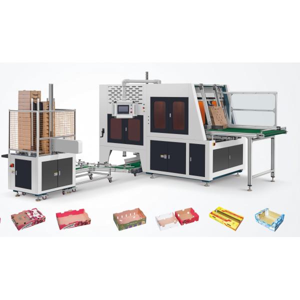Fully Automatic Carton Processing Machine Fruit/Vegetable Packaging Boxes And Other Product Boxes