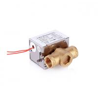 China Spring Return Motorized Zone Valve Forged Brass For Domestic Heating System for sale